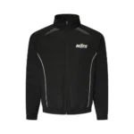Black Nofs Nylon Zipper Jacket
