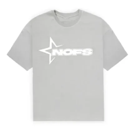 Grey Noneofus T shirt